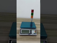 Mesin Pengukuran Berat Digital Penuh Penentuan Keypad LED Hijau Dengan Kunci Numerik