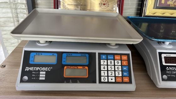 30 X 30 X 2.5 Cm Digital Skala Berat dengan Output dan Kg / G / Lb / Lb.oz / Pcs Unit